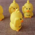 Salute Small Yellow Duck Pinch Called Baby Shower Play Duckling Vent Toy. 