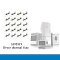 20Pcs Dryer Fuse Parts Home Appliance Washing Machine Fuse Fuse 3392519 for Whirlpool Kenmore Roper. 
