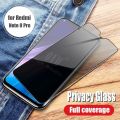 Xiaomi Redmi Note 8  Pro Privacy Glass Screen Protector - Anti Spy Screen Protector Film. 