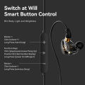 Wiresto In Ear Headphones Earphone Wired Earbuds Heavy Bass Headset Soundproof Earplugs Noise Canceling.