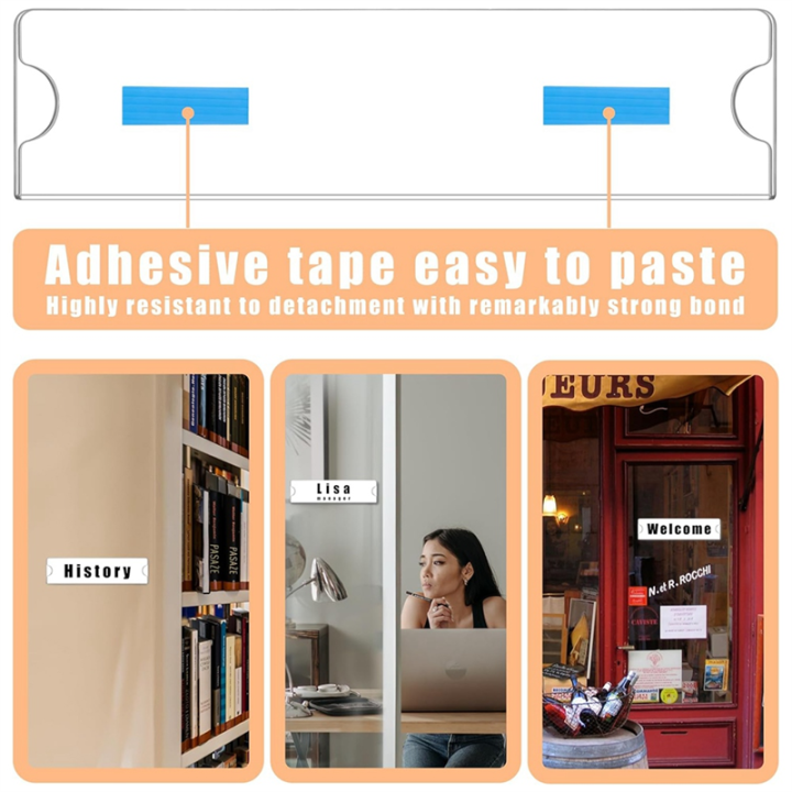 Acrylic%20Name%20Plate%20Holder%20Clear%20Acrylic%20Plastic%20Sign%20Holder%202X8%20Inch,%20Frame%20Wall%20Name%20Plates%20for%20Office,%20Home%20-%20Image%203