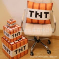 Minecraft TNT Pillow Grass Cube Pillow Minecraf JJ Monster Plush Toy Doll Anime Peripherals.