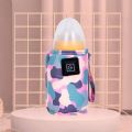 23GD USB Baby Bottle Warmer Thermostat Food Heater Bag Feeding Bottle Heating Cover. 