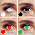 New Halloween Exclusive Blind Series Color Contact lens With Regular KIt Box for Men and Women. 1pair Blind Series(Black,White,Red & Green) Color Contact Lens For Photoshoot,Cosplay,Halloween Party & Costumes. Blind Series. #blind.series. 