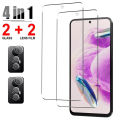 e 12s Protector for 4-in-1m Note, Tempered Glass 4G Screen Protector for Xiaomi Red 12s, Camera Lens Redmi Not4G Glass. 