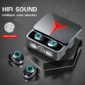 M90 Pro TWS Earphones HD Voice Noise Cancelling Earbuds. 