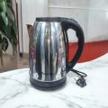 Prestige Electric Kettle 2.5L, 1500W, Silver & Black, Stainless Steel & Plastic, Auto Shut-Off & Boil-Dry Protection, 220V 50Hz, Durable, Fast-Boiling Water Heater for Safe Use.. 