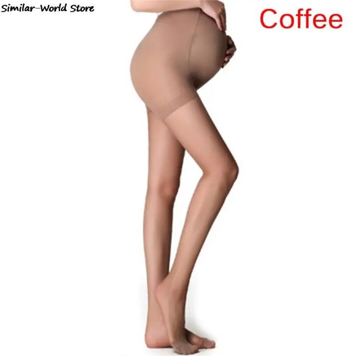 Adjustable%20High%20Elastic%20Leggings%20ummer%20Maternity%20Pregnant%20Women%20Pregnancy%20Pantyhose%20Ultra%20ThinTights%20Stockings%20-%20Image%204