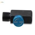 3pcs 1/4 NPT Steel Compressed Air Pressure Valve Inline Regulator Hand Tool. 