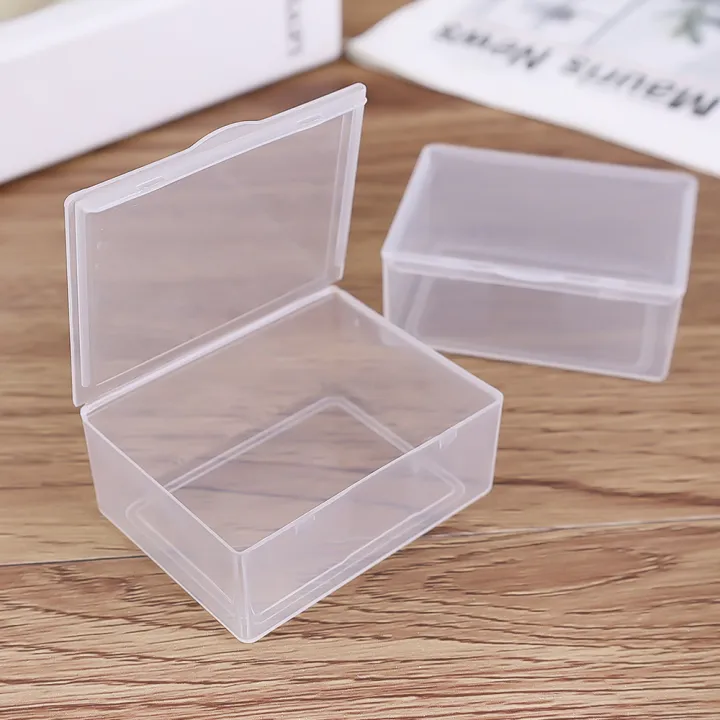 1/5/10Pcs%20Mini%20Rectangular%20Box%20With%20Lid%20Transparent%20Plastic%20Storage%20Boxes%20Dustproof%20Durable%20Storage%20Case%20Container%20Jewelry%20Packing%20Box%20-%20Image%208