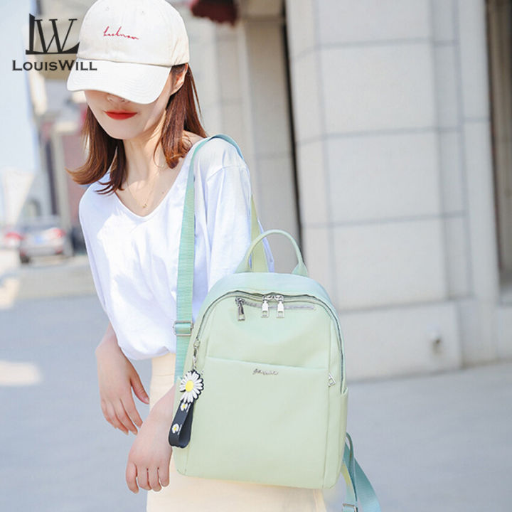 LouisWill%20Woman%20Backpack%20Candy%20color%20Shoulder%20Bags%20Fashion%20Daisy%20Ornament%20Backpack%20Shoulder%20Bags%20PU%20Women%20Bag%20Large%20Capacity%20Premium%20Oxford%20Travel%20Hiking%20Outing%20Backpack%20-%20Image%209