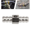 Fuel Pressure Adapter, Perfect Match Heavy Duty T Fitting Adapter Rubber for Fuel Pressure Gauge. 