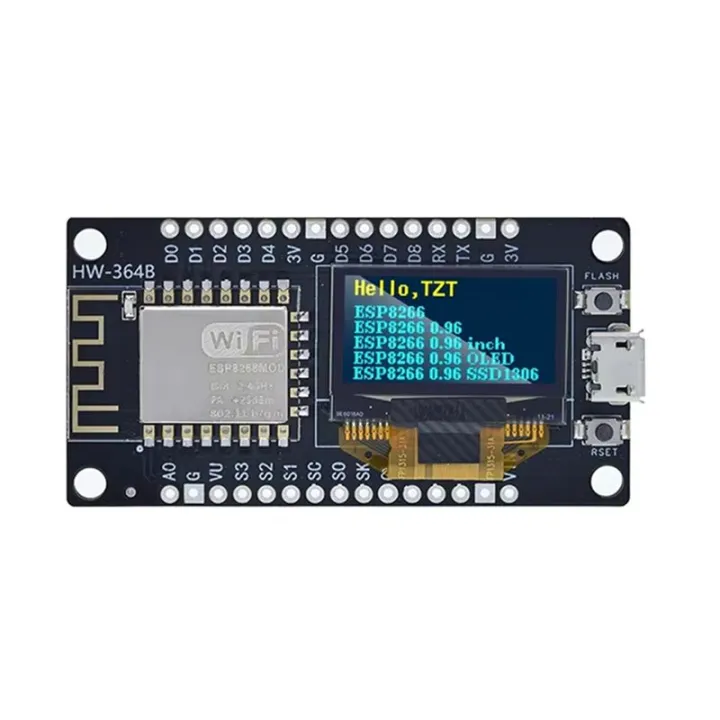 IoT Module ESP8266 V3 0.96 Inch OLED Display for /Micropython MICRO ...