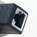 Lan Network Ethernet Cable Extender Joiner Adapter Coupler Connect 1 * Cat5 RJ45. 