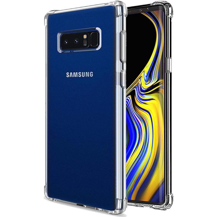 Transparent back cover for Samsung Note 8