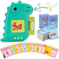 Talking Early Education Flash Card Machine Learning Language English Electronic Audio Book Toy Children Birthday Gift Toy Luhuai CVC.