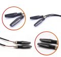 2PCS BLUE Motorcycle Indicators Flowing Turn Signal Lights Motorbike Turning Indicators. 