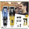 Kemei KM-J03 Professional LCD Display Hair Trimmer for men. 
