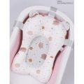 Cartoon Baby Shower Bath Tub Pad Non-Slip Safety Nursing Foldable Support Comfort Body Cushion Mat Pillow. 
