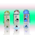 Premium 750ML Sports Water Drinking Bottle Streen Plastic Primary Rubber Raw.