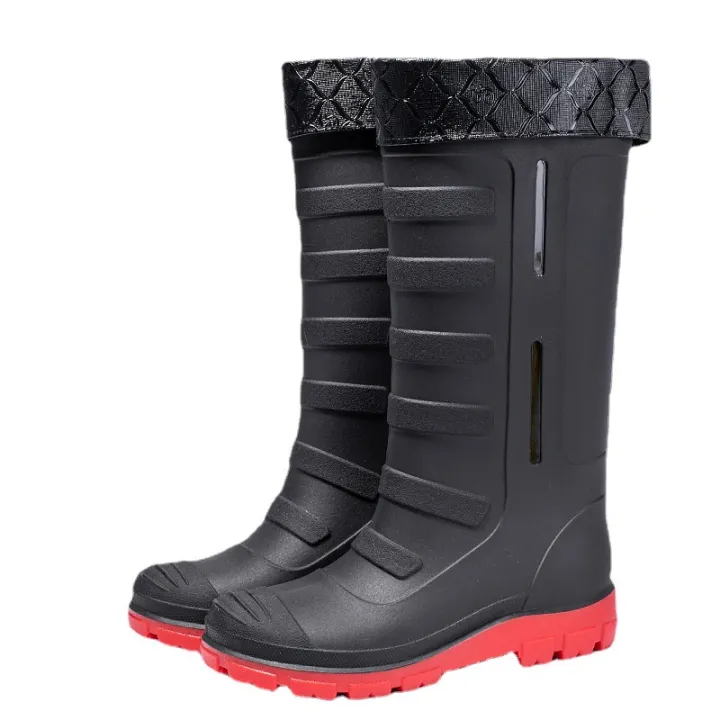 Fashion%20trend%20four%20seasons%20waterproof%20shoes%20men's%20wear%20high%20rain%20boots%20with%20fleece%20warm%20non-slip%20fishing%20rain%20boots%20professional%20shoes%20-%20Image%205