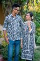 Ready Made Slab Cotton Viral Couple Set Matching Dress Traditionally Dress Fashionable Long Salwar Kameez Full Sleves Shirt For Stylish Woman Man 2pis. 