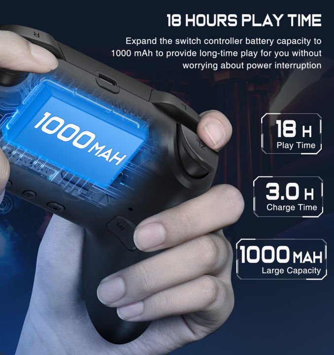 PC%20Pro%20game/ios%20has%20Lite/A%20OLED/BEBONCOOL%20wireless%20Bluetooth%20controller%20suitable%20for%20Nintendo%20Switchndroid%20cable/wireless%20connection%20joystick%20suitable%20for%20-%20Image%206