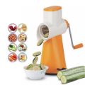 Famous Rotary Grater & Slicer Cutter, Vegetable Choppers for Kitchen (Dry Fruit Slicer, Cheese Grater, Chip Slicer, Vegetable Chopper). 
