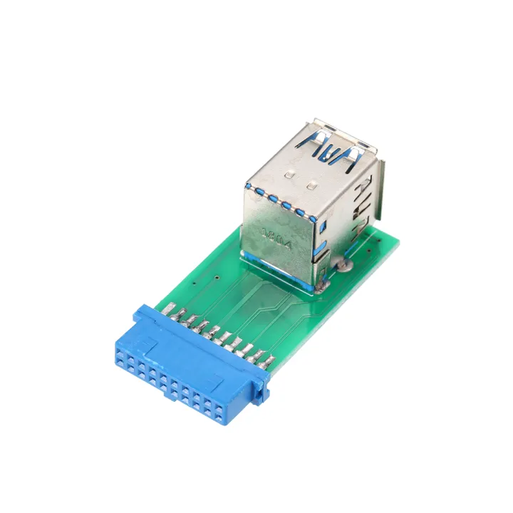 HXSJ%20Dual%20USB%203.0%20Type-A%20Female%20to%20Motherboard%20Adapter%20Card%2020Pin/19Pin%20Header%20-%20Image%204