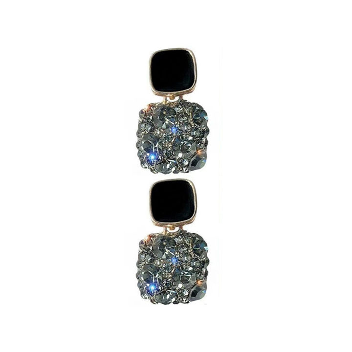 Luxury%20Female%20Crystal%20Zircon%20Stone%20Earrings%20Purple-Pink-Black-White%20Fashion%20Silver%20Color%20Jewelry%20Vintage%20Double%20Stud%20Earrings%20For%20Women%20-%20Image%202