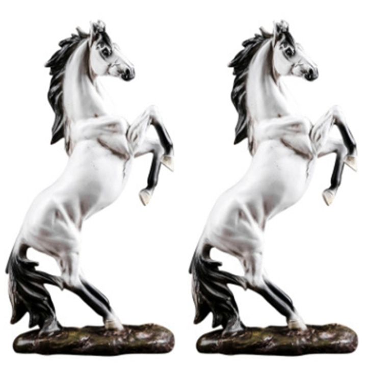 NXFDSIOZ%202X%20Galloping%20Horse%20Statue%20for%20Home%20Decor%20Modern%20Horse%20Figurine%20Sculpture%20Office%20Decoration%20Crafts%20-%20Image%203