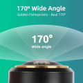 BYNCG Sonny AHD 1920x1080P Car Rear View Camera 170° Fisheye Golden Lens Full HD Night Vision Vehicle Reversing. 