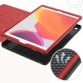 For iPad 10.2 Multifunctional PC Protective Leather Case with Bracket & Card Slots & Pen Slot & Wake-up / Sleep Function.