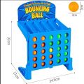Eleboat Bouncing Ball Game, Connect 4 Shots Board Game. 