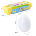 Shape Matching Smart Eggs Montessori Puzzle Early Education Baby Colors 1-12 Years Old Cognitive Recognition Classification Egg Toys. 