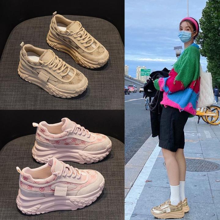 Dad%20Shoes%20Women2023Spring%20Popular%20LightweightinsFashionable%20Mesh%20Breathable%20Thick%20Bottom%20All-Match%20Height%20Increasing%20Casual%20Sneakers%20-%20Image%203