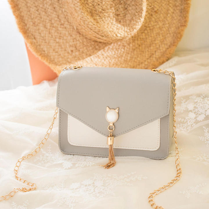 Bags%20for%20Women%20Luxury%20Designer%20Cover%20Tassel%20Chain%20Shoulder%20Small%20Square%20Bag%20Messenger%20Crossbody%20Bag%20Pearl%20Cat%20-%20Image%207