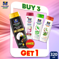 Buy 3 Get 1 Free: Parachute Naturale Shampoo 320 ml. 