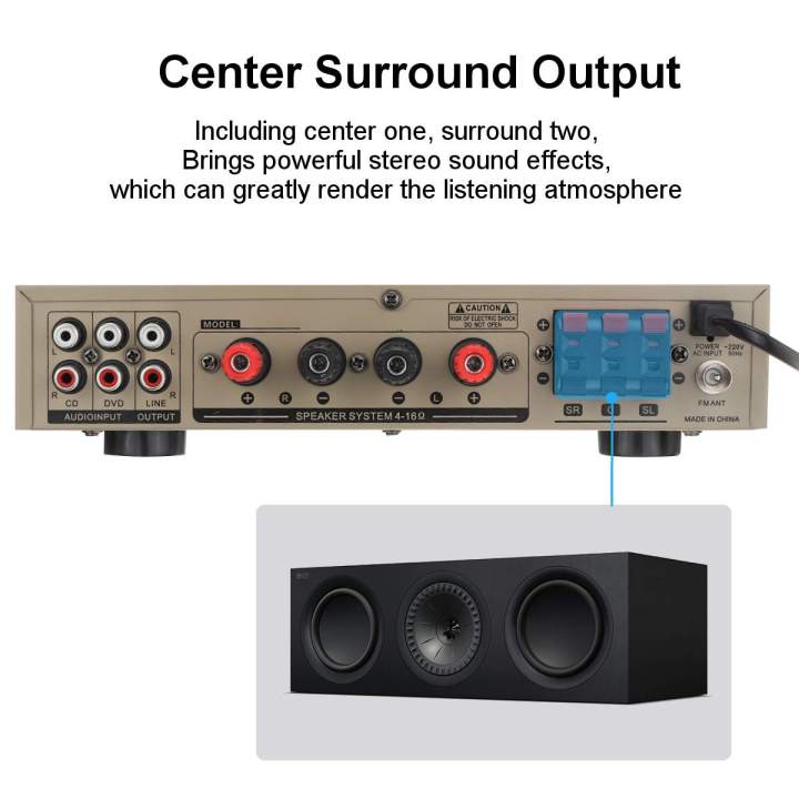 SUNBUCK%202000W%2050/60Hz%20HIFI%20Digital%20Stereo%20Audio%20Power%20Amplifier%20Speaker%205%20Channel%20Support%202%20Microphone%20AUX%20Input%20AV-338ST%20-%20Black%20-%20Image%207