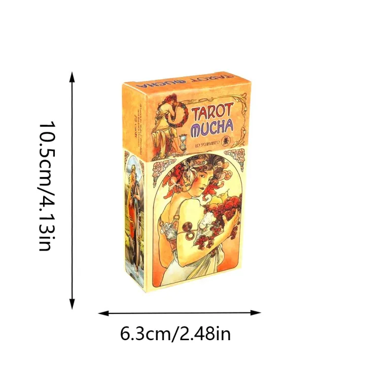 Tarot%20Mucha%20Cards%20Tarot%20Deck%20Card%20Game%20Toy%20Tarot%20Divination%20Card%20Game%20Board%20Guidance%20Divination%20for%20beginners%20-%20Image%206