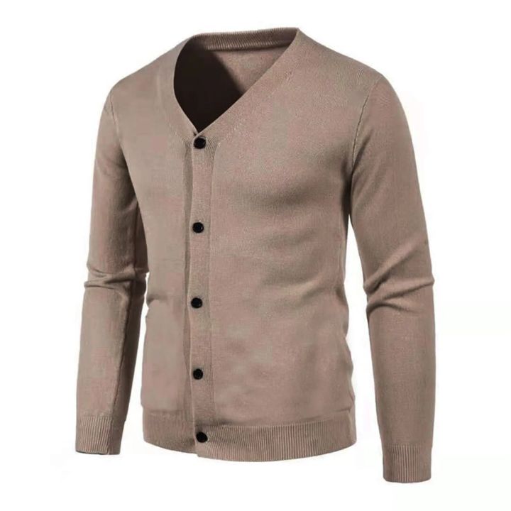 Mens%20Casual%20Button%20Solid%20V%20Neck%20Slim%20Fit%20Warm%20Sweater%20Cardigan%20Coat%20Men%20Sweeter%20Cotton%20Sweater%20Medium%20Cardigan%20-%20Image%206