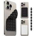 Double Sided Silicone Suction Cup Phone Case Mount Sticky Phone Grip with Higher Suction Power for Phone Accessories Holder Case.