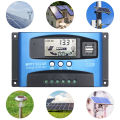 KOGEEK 30A/40A/50A/60A/100A MPPT Solar Charge Controller Dual USB LCD Display Auto Solar Cell Panel Charger Regulator. 