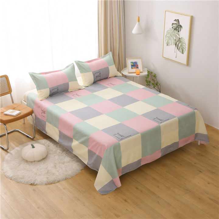 9V9B%20Spring%20Summer%20Bed%20Sheet%20Single%20Piece%20Quilt%20Sheet%20Pillow%20Case%20Three-Piece%20Set%20Single%20Dormitory%201.5m%202.0%20Double%20Multi%20Specification%20Spring%20-%20Image%208