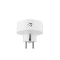 Tuya EU Wifi Smart Plug With Recording Power Function Mobile / Voice Control Smart Home Switch Socket.
