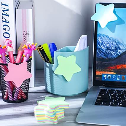 Sticky%20Notes%20STAR%20Shape%203%C3%973%20Inch%205%20Colors%20100%20Sheets%20-%20Image%205