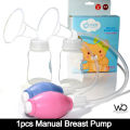 1set Applebear Breast Pump Manual Control Valve Mom Breastfeeding Baby Milk Suction Feeding Newborn Bottle Multicolor. 