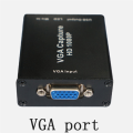 VGA to USB Adapter Converter with Audio and Video Capture Card VGA Digital Converter. 
