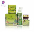 FAIRY Gluta Whitening Combo 4 in 1 – Soap + Body Cream + Lotion + Night Cream for Full Body Whitening & Glowing Skin. 