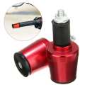 Motorcycle Motor Bike CNC 7/8" Aluminum Universal Handlebar Handle Gutli Hand Grip Bar End Plug Cap Slider. 
